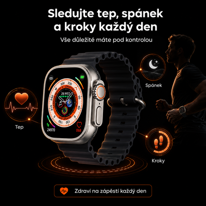 ⌚ ULTRA PRO™ Chytré hodinky + 2 ŘEMÍNKY ZDARMA  JEN DNES 🎁